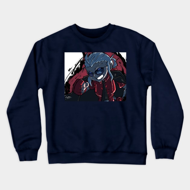 The Awesome Demon! Crewneck Sweatshirt by Hawke525